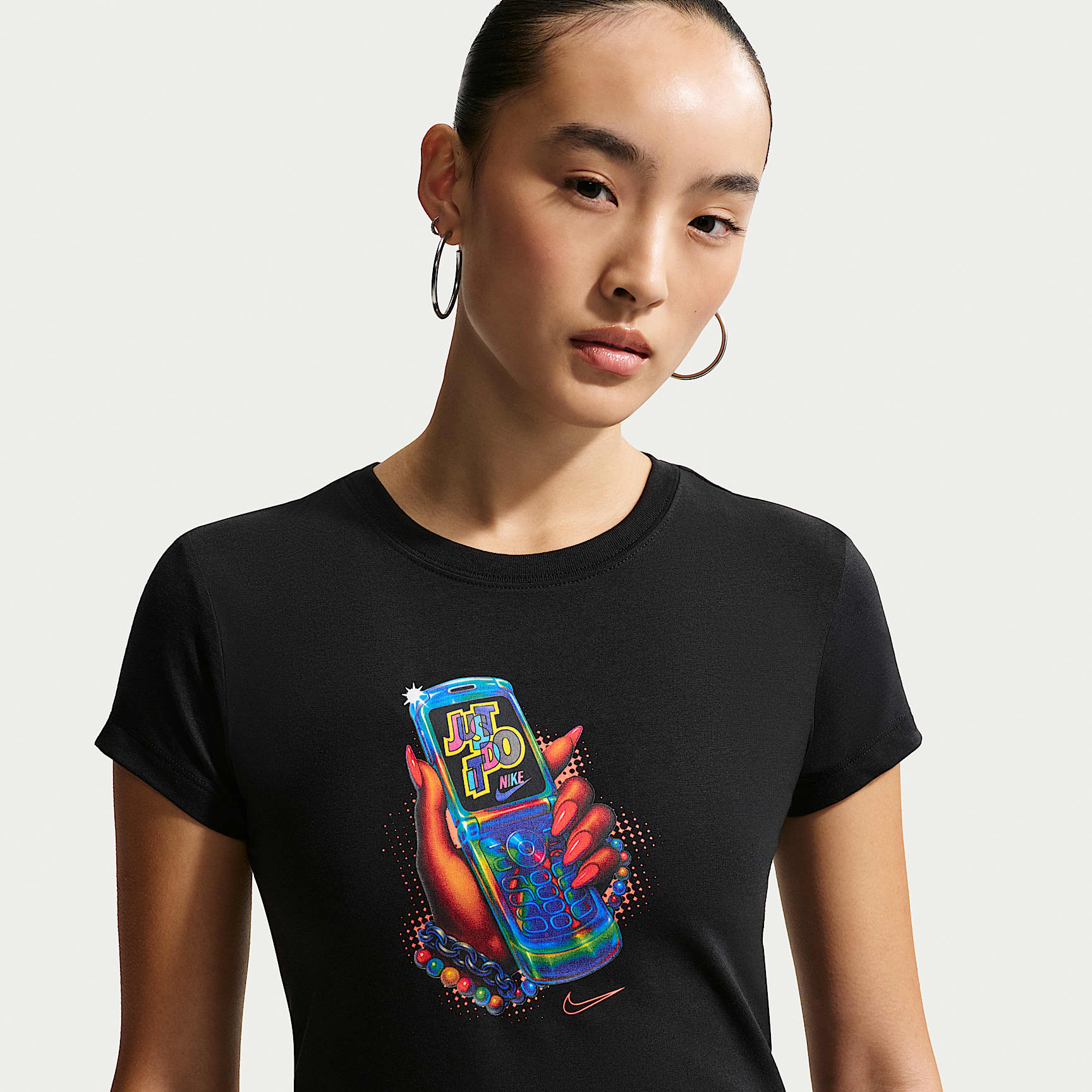 Nike Sportswear Chill Knit Women's Slim Cropped T-Shirt. Nike.com